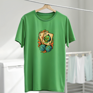 "Ace of Flames: Skull & Dice Edition" T-shirt